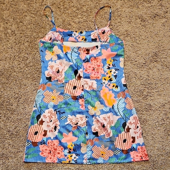 Cider Polkadot And Floral Cami Dress - Picture 6 of 9